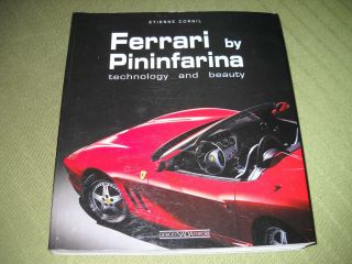 Ferrari By Pininfarina Technology And Beauty Etienne Cornil Soft Cover Book Nada