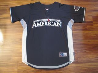 Majestic 2008 Mlb All Star Game Black American League Jersey - Large - Ny Yankees