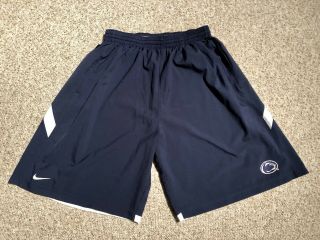 Authentic Nike Dri - Fit Woven Penn State Football Team - Issue Practice Shorts 2xl