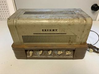 Knight Amplifier Model 20w.  Ph - Allied Radio Corp Chicago - Not Working/parts