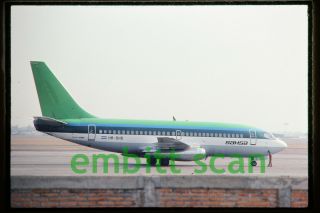 Slide,  Honduras Sahsa Boeing 737 - 248 (hr - Shd) Leased Aer Lingus,  1979