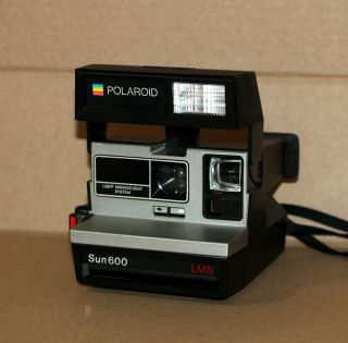 Vintage Polaroid 600 Land Camera - Sun Lms Instant Film Camera