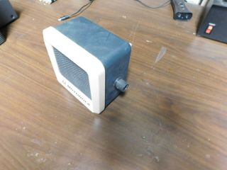 Vintage Motorola External Speaker -