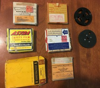 6 Rolls Of Vintage 8mm Home Movies 1949 - 1953