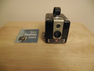 Vintage Kodak Brownie Hawkeye Camera - With Instructions - No Box