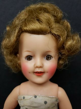 Vintage 1950s IDEAL SHIRLEY TEMPLE DOLL 12 