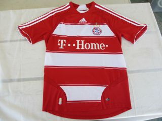 Bayern Munich Home Football Shirt 2007 2008 2009 Jersey Trikot Size Adult Small
