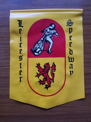 Vintage Speedway Pennant - Leicester Lions (2)