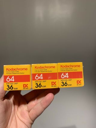 Kodak Kodachrome Iso 64,  36 Exposure Expired 35mm Film