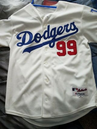 Dodgers Majestic Manny Ramirez Jersey Size 40