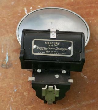 Vintage Mercury Flash Unit by Universal Camera Corporation 2