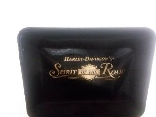 Harley Davidson Spirit Of The Road Pendant Gold Tone Gold Black 2