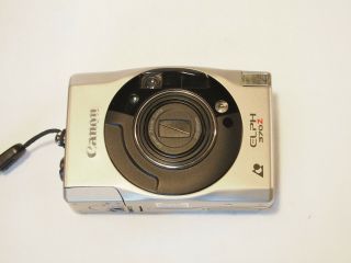 Canon Elph 370z 35mm Zoom Point And Shoot Camera With Case
