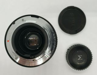 Sigma Zoom αII 35 - 105mm f3.  5 - 4.  5 lens for Konica Made in Japan 3