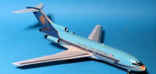 Gemini Jets Trans Caribbean Boeing 727 - 100,  1:400 Scale Die - Cast Gemini Jets