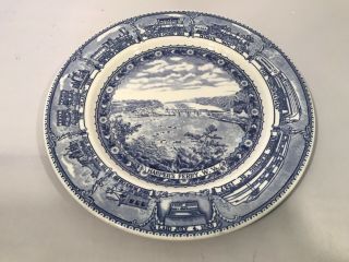 Vintage Shenango Restaurantware Harpers Ferry Dinner B&o Railroad 1827 - 1927 Lqqk