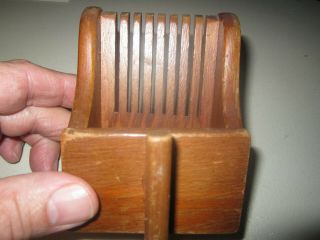 Vintage Small Wood Berry Picker