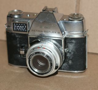 Vintage Kodak Retina Reflex Iii Film Camera