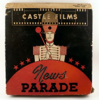 Castle Films News Parade 16mm Axis Smashed In Africa Complete Edition