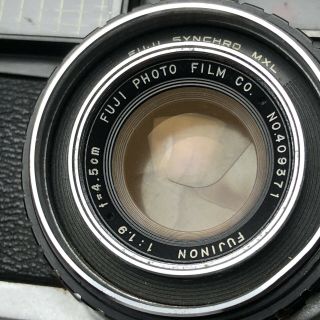 Fujica 35 - EE 35mm Rangefinder Film Camera Parts Repair 2