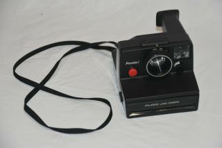 Polaroid Pronto Instant 600 Film Land Camera W/strap,  Made In Usa -