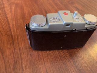 Kodak Pony 135 Model C Vintage 35mm Film Camera W/ Leather Field Case 3