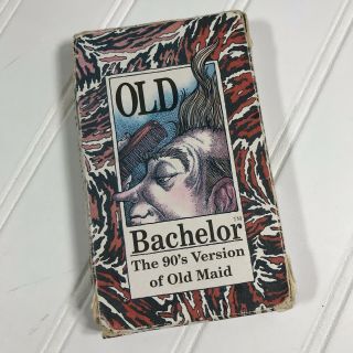 Old Bachelor Vintage Card Game The 90 