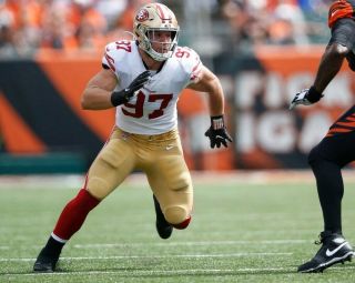 Nick Bosa 8x10 Photo San Francisco Forty Niners 49ers Picture Football Action