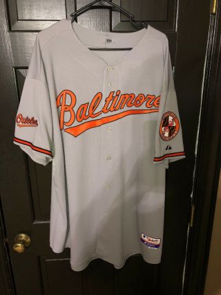 Majestic Cool Base Baltimore Orioles Mlb Performance Jersey Size 56
