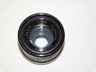 Vintage Telesar 1:4.  5 F=105mm Camera Lens Photography Equipment Made In Japan