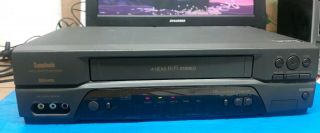 Symphonic Sl2960 Vcr Vhs Player/recorder No Remote Great