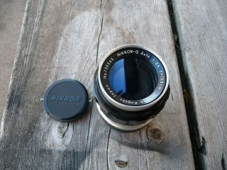 Nikon Nikkor - Q Auto 135mm F/3.  5 Non Ai Lens