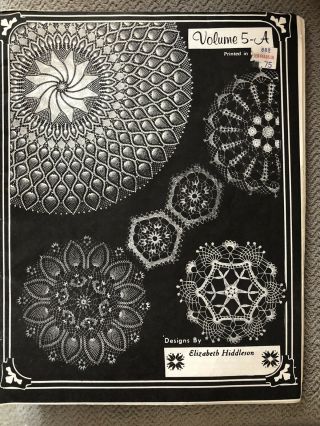 Elizabeth Hiddleson Crochet Doilies Vintage Patterns Volume 5 - A Daisy Flowers