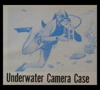 Divers Underwater Camera Case How - To Build Plans 8 Mm Bell & Howell