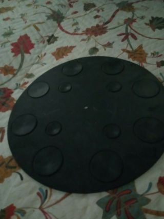 Sony Turntable Mat Rubber Space Age Sheet / 01