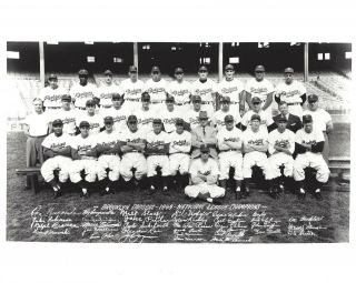 1949 Brooklyn Dodgers 8x10 Team Photo Baseball Picture Nl Champs Mlb