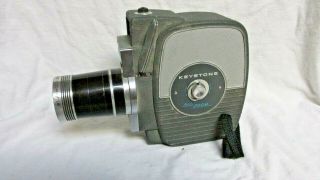 Vintage 1960s Keystone Electric Eye K - 7 Movie Camera W/ Film Inside