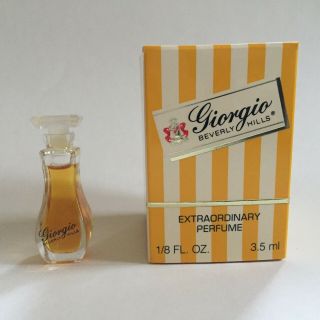 Giorgio Beverly Hills Vintage Extraordinary Perfume 1/8 Fl.  Oz.  3.  5ml