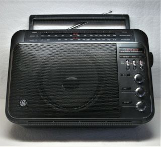 Ge General Electric Superadio 7 - 2887a Long Range Portable Radio Great