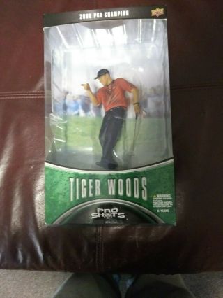 Upper Deck Pro Shots Tiger Woods 2000 Pga Tour Champion Figurine Collectable