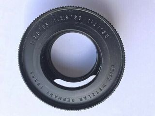 Leica Leitz 16863 M Lens 65mm 90mm 135mm To R Bellows Macro Adapter Ring