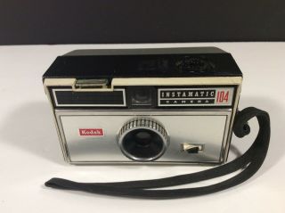 Vintage 1960s Kodak Instamatic 104 Film Camera