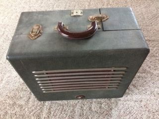 Vintage Sylvania Electronics Soundview Slide Projector Phonograph Tube Amp