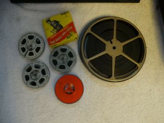 6 Vintage 8mm Home Movie Reels Untitled Unwatched Unknown Mystery