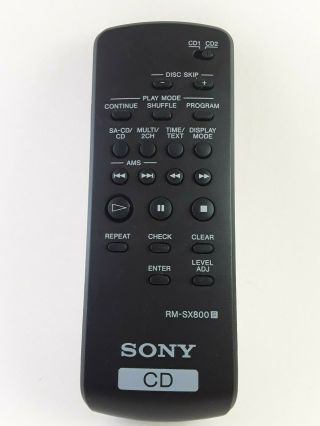 Sony Rm - Sx800 For Sony Sc - Dce595 Remote Control ☆free