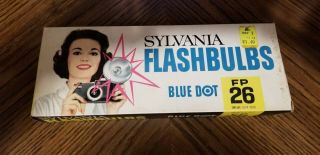 Sylvania Flashbulbs Blue Dot FP 26 2