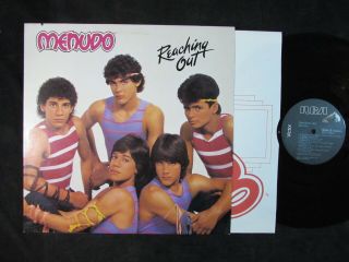 Menudo Reaching Out Rca Us Vintage Vinyl Lp Ricky Martin Afl1 - 4993 Nm