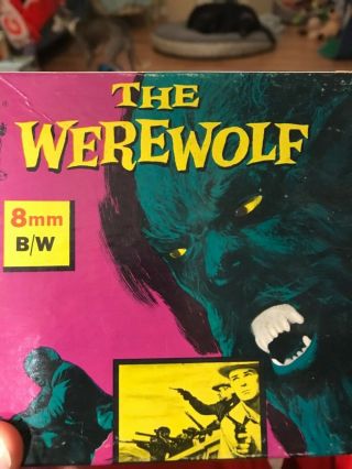 Vintage 8mm Columbia Pictures Home Movie The Werewolf