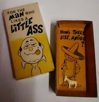 Vtg Gag Gift - 1971 For The Man Who Likes A Little A$$.  Funny,  Novelty