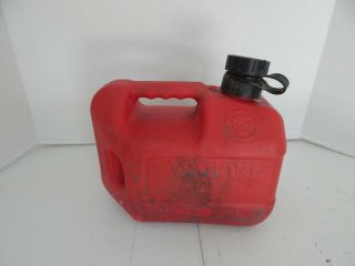 Vintage Blitz 1 Gallon 4 Oz Vented Gas Can - Model 11805